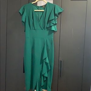 Green dress